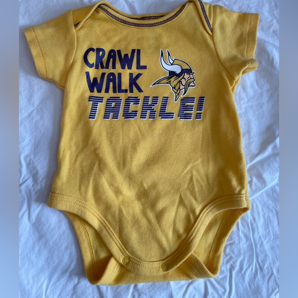 Minnesota Vikings Baby Onesie 0-3 months